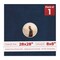 Navy Suede Mat Board for 28x28 Frames - Circle Opening for 8x8 Photos